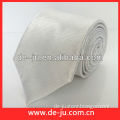China White Jacquard Woven Neck Ties & Accessories Embroiderd Necktie